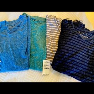 Lot of 4 men’s The Rail by Nordstrom t-shirts, size large
